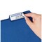 Avery Extra Large File Folder Labels, 15/16" x 3-7/16", 450 Printable Labels, Removable, White (8425)